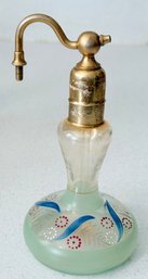 Art Deco Antique Hand Painted Perfume Bottle