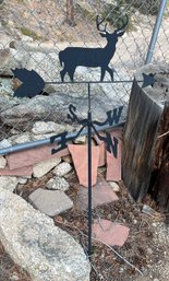 70' Metal Deer Weather Vane