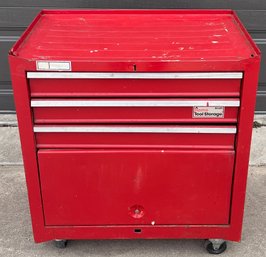 Vintage Sears Craftsman Home Tool Storage Model 65429 Metal Tool Box
