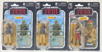 (3) Kenner Star Wars Return Of The Jedi 2023 Figurines - (2) Weequay VC107, Kithaba VC56