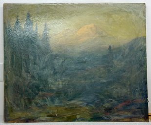 Vintage Dave Sterling Estes Park Mountain Landscape (as Is)