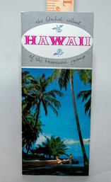 VINTAGE 1966 HAWAII TRAVEL BROCHURE FEATURING THE 'BIG ISLAND' OF HAWAII