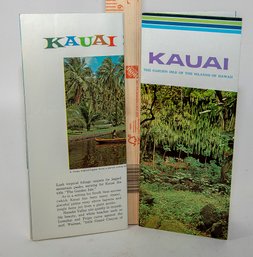 VINTAGE 1966 HAWAII TRAVEL BROCHURE FEATURING THE ISLAND OF KAUAI