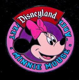 DISNEYLAND MINNIE MOUSE SPINNER PIN - 'AREN'T YOU SWEET'