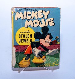 WALT DISNEY PRESENTS... MICKEY MOUSE AND THE STOLEN JEWELS - DATED 1949