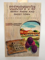 1950s KNOTTS BERRY FARM AND GHOST TOWN