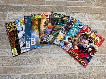 DC Comics Lot W/ Green Lantern, JLA, Flash, Firestorm  Vintage Inserts/Ads