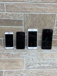 Mixed Lot Of Smartphones  Apple IPhones, Samsung, ZTE  For Parts / Repair