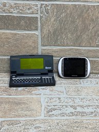 Vintage Quorum Faxpediter Fax Sender Organizer  Motorola Video Monitor Screen (Untested Lot)