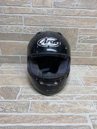 Arai RX-7 RR4 Full Face Motorcycle Helmet Black Snell DOT  Worn / As-Is