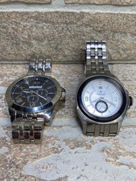 Mens Watch Lot  Timberland & Unlisted Stainless Steel Quartz Wristwatches