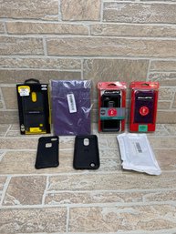 Mixed Lot Phone Cases  OtterBox, Ballistic, LG K20V, IPhone 6/6s/78  New & Used