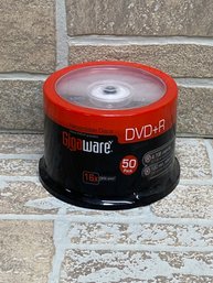GigaWare DVDR Recordable Discs  50 Pack  16x Speed  4.7GB