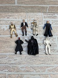 Vintage Star Wars Action Figure Lot  Darth Vader, Stormtroopers, Obi-Wan, Han Solo & More