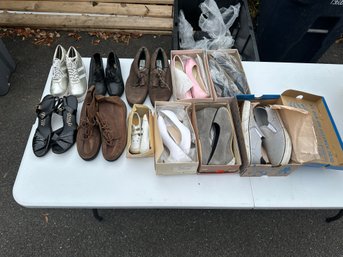 Mixed Lot Of Womens Shoes  Heels, Flats, Casual & Dress Shoes  Various Styles