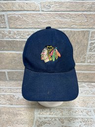Chicago Blackhawks Hat Velcro Strapback