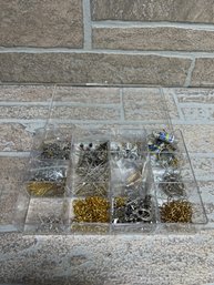 Assorted Jewelry Making Bin With Accessories