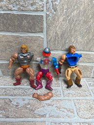 Vintage Masters Of The Universe Figures (missing Parts)