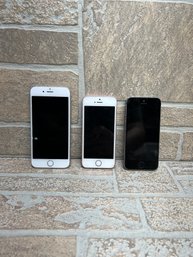 Lot Of 3 IPhones
