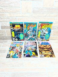 Lot Of 6 Assorted Comic Books