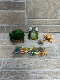 Assorted Lot Of Frogs