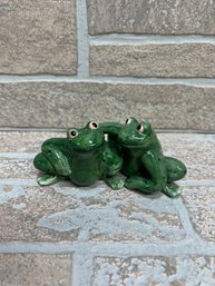 Ceramic Frog Salt & Pepper Shakers