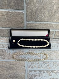 Bone Style And Pearl Style Necklaces Or Bracelets