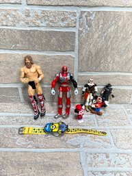 Action Figure, Toy And Kids Watch Lot