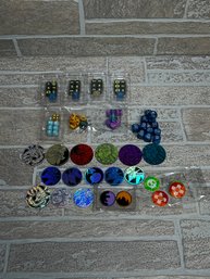 Pokemon Plastic Coins And Game Dice