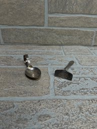 Lot Of 2 Vintage Sterling Silver Serving Utensils  Spoon & Butter Spreader (Monogrammed)