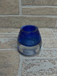 Small Glass Decorative Candle Holder