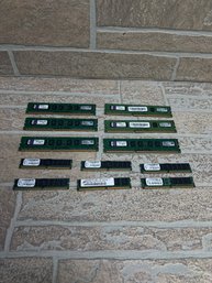 Lot Of Desktop RAM  Kingston, Micron, Samsung DDR3 Memory Modules (Mixed Capacities)