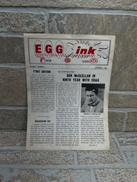 Vintage Egg Ink First Edition Mini Paper Volume 1 Number 1
