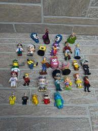 Mixed Character Toy Figure Lot  Disney, Pixar, Minions, Pokmon, SpongeBob & More (25 Pieces)