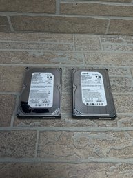 Lot Of 2 Seagate 250GB SATA Internal Hard Drives  Barracuda 7200.10 & ES  Untested