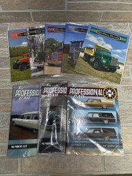 Lot Of Old Time Trucks & The Professional Car Magazines (2010 Issues, Some Sealed)