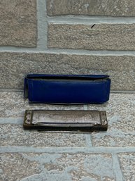 Vintage M. Hohner Blues Harp Harmonica No. 532/20 W/ Original Case  Germany