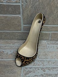 Novelty High Heel Shoe Ring Holder / Jewelry Organizer  Leopard Print Stiletto Display