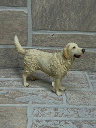 Golden Retriever Dog Figurine  Realistic Resin Statue / Home Decor
