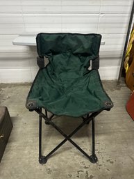 Green Folding Camping Chair  Portable Outdoor Chair