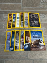 Lot Of National Geographic Magazines (20072013)  Science, History, Exploration Issues