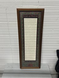 Vintage Books Are Windows / Books Are Mirrors Framed Literary Quote Print  Tall Wall Art