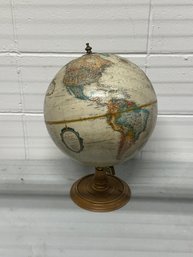 Replogle 12 World Classic Series Globe  Vintage Style Desk Globe W/ Wooden Base