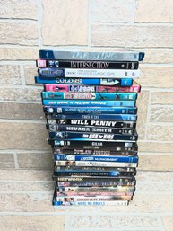 Lot Of Assorted DVD Movies, TV & Sports Titles - Drama, Westerns, Classics & More