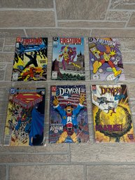 Firestorm, The Demon & Superman DC Comic Book Lot (6 Comics)