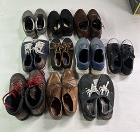 Mixed Lot Of 10 Pairs Men's Shoes - Levi's, Sperry, Aldo, Sneakers, Dress & Casual