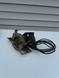 Porter-Cable Model 345 6' Heavy Duty Circular Saw - Tested & Working
