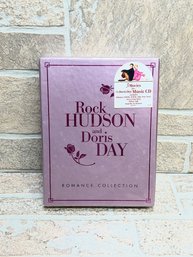 Rock Hudson And Doris Day Romance Collection - 3 Movie DVD Set + Music CD - New Sealed