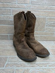 Ariat Brown Leather Western Cowboy Boots - Size 44