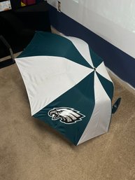 Philadelphia Eagles NFL Green & White Automatic Folding Umbrella